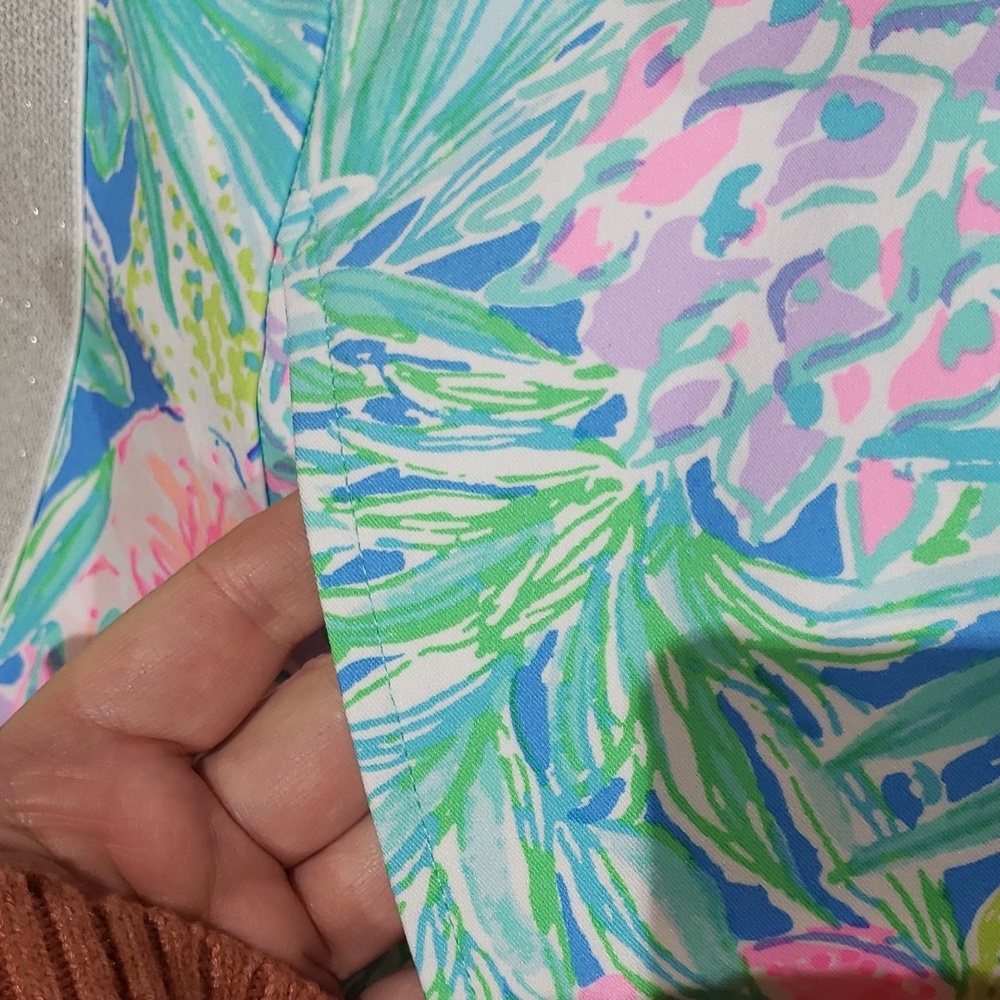 NWOT Lilly Pulitzer golf size UPF 50+ luxletic 28” Corso pant 16 size - Picture 4 of 12